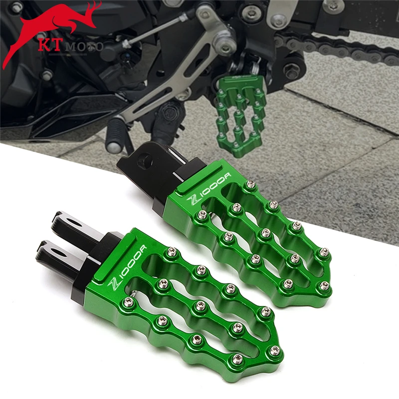 

For Kawasaki Z1000R Z1000 R 2017-2021 2020 Motorcycle Latest high quality Front Foot Pegs Rests Rider Footrests