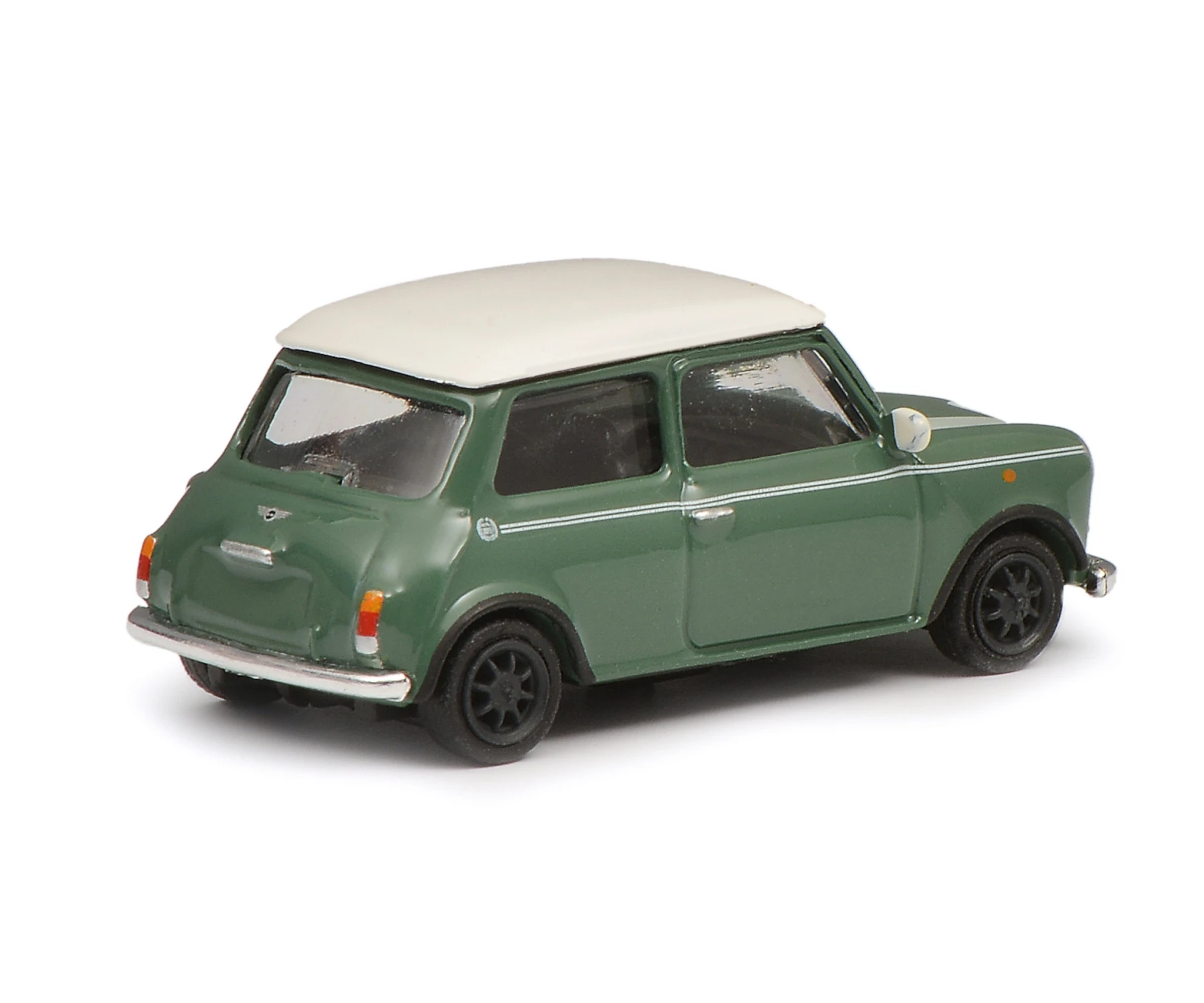 

Schuco Mini Cooper, green / white 1:87 Metal Model Collection Car