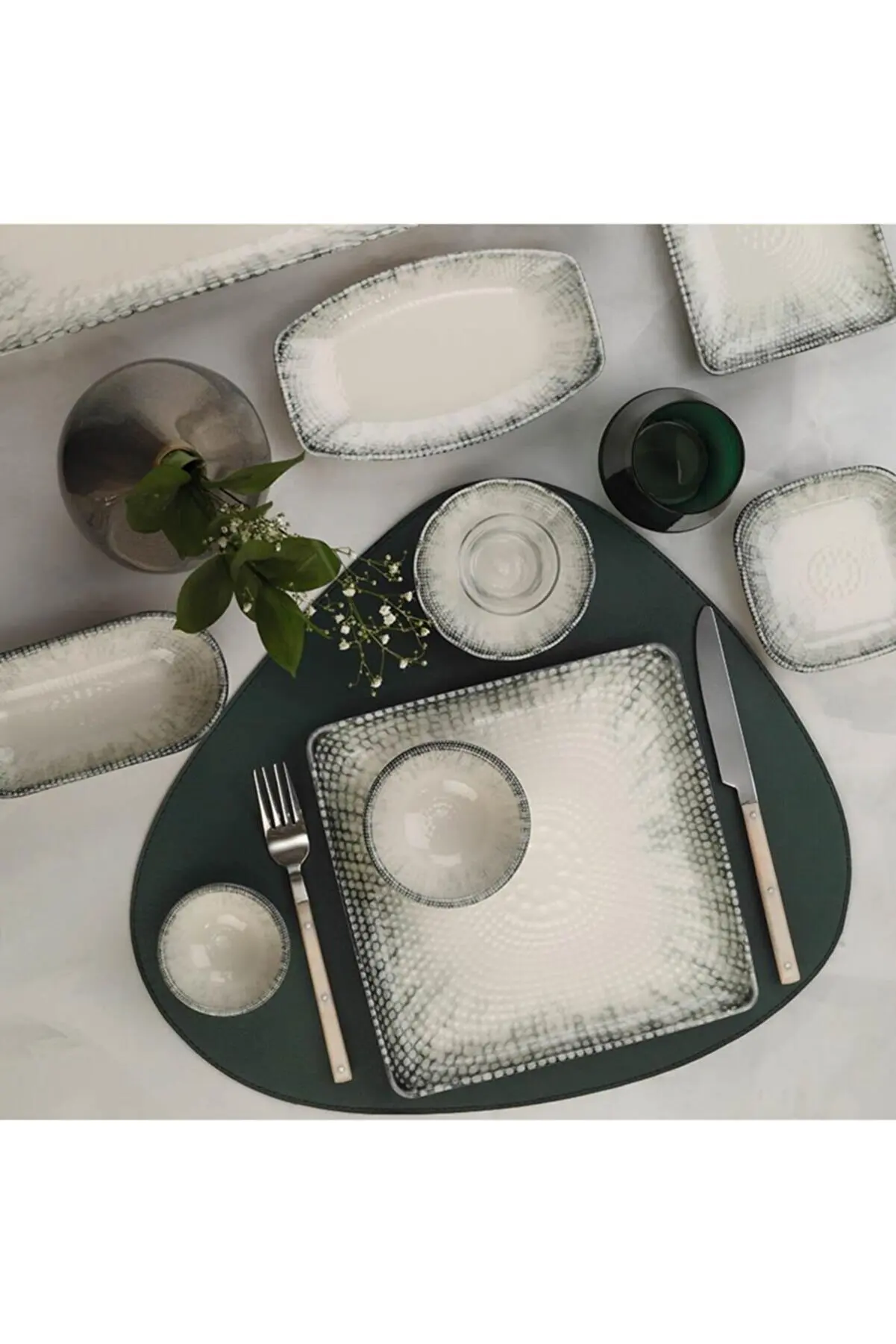 

39 шт., фарфоровый набор для 6 персон, в турецком стиле