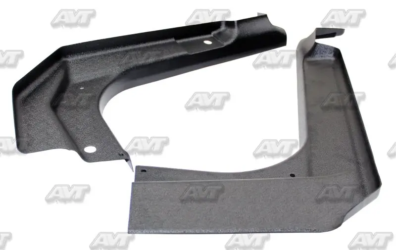 Накладки на ковролин дверных порогов для Renault Captur 2016- 4 шт/1 комплект передние и