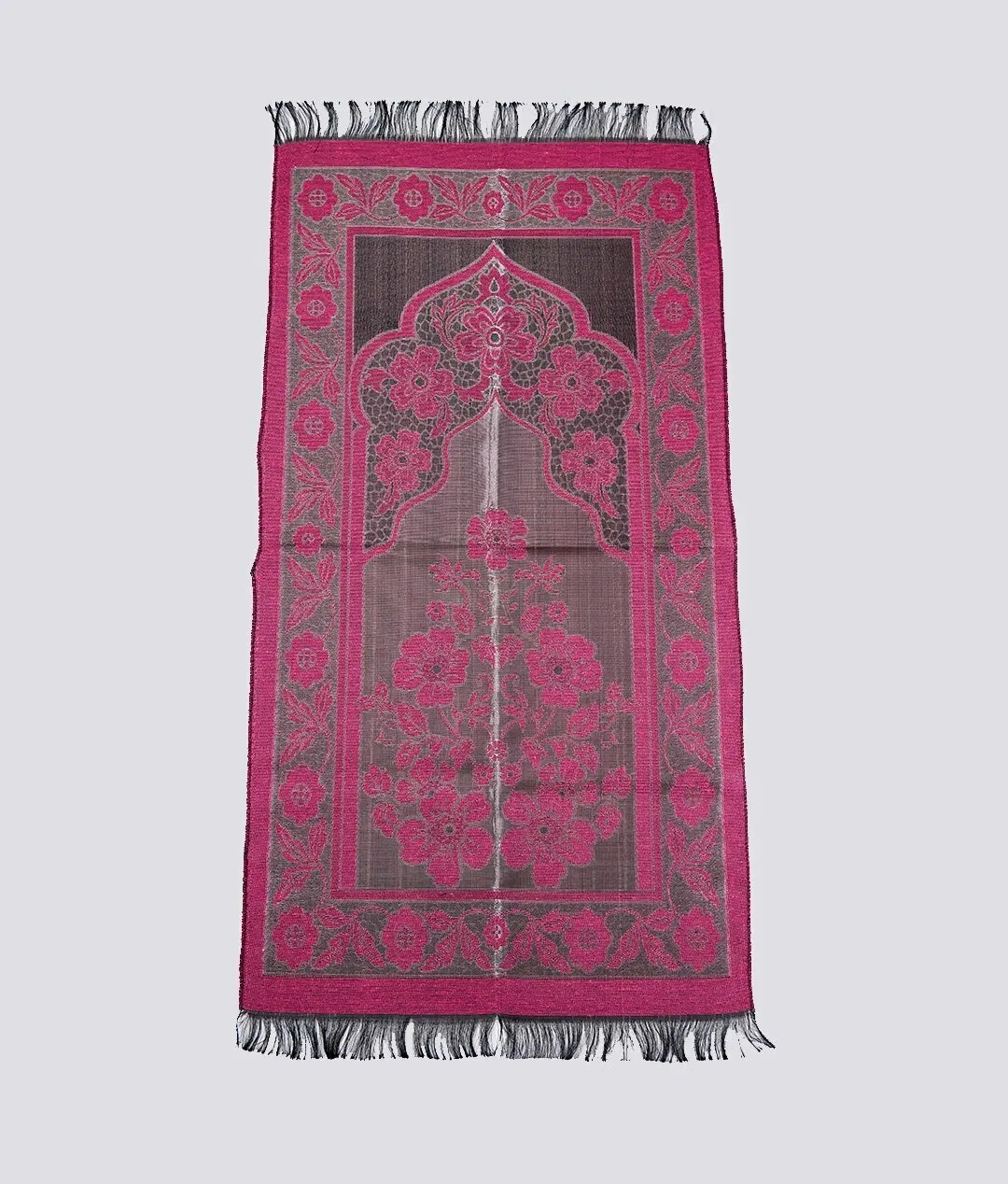 Тафта молитвенный коврик роскошный бордовый (2 шт) | Дом и сад