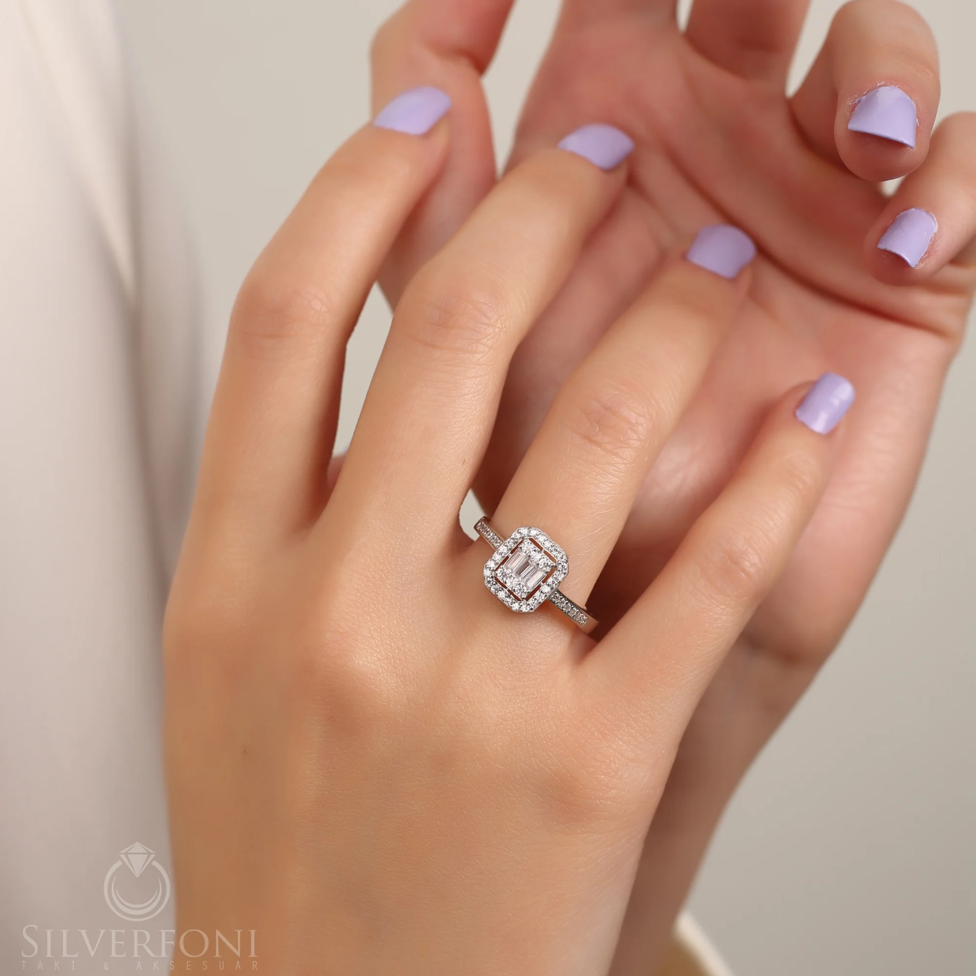 Ensemble de baguettes en argent regardé 925, anniversaire, fiançailles, alliance, bijoux à breloques, mode des travailleurs, qualité supérieure, modèle 1 2