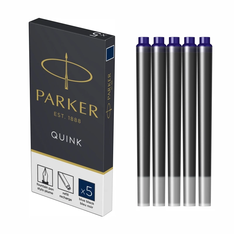 ОРИГИНАЛЬНЫЕ КАРТРИДЖИ СТАНДАРТНЫЕ ЧЕРНИЛА ДЛЯ ПЕРЬЕВЫХ РУЧЕК. СИНИЕ