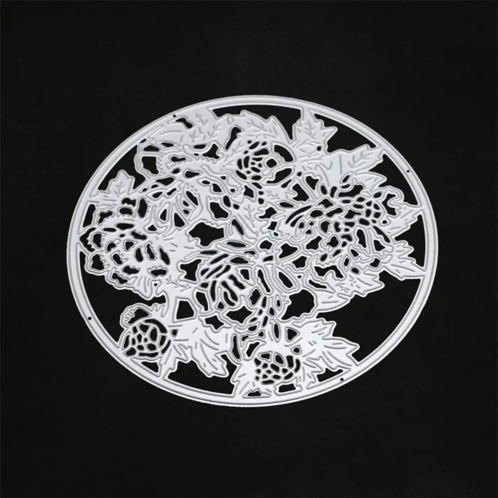 Металлические режущие штампы роза фон трафареты для DIY скрапбукинга тиснение