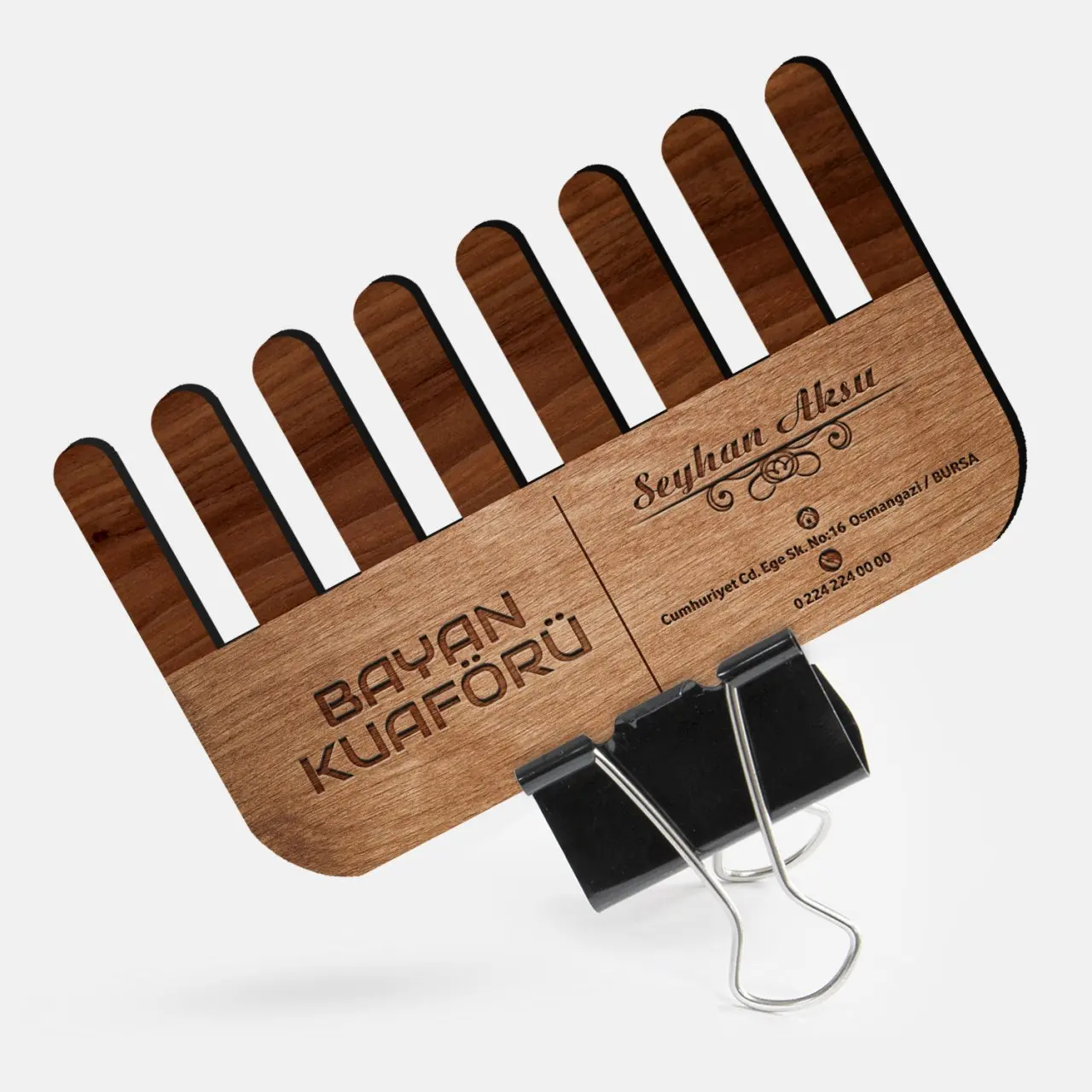 

Персонализированные профессиональных Для женщин с подробным описанием деревянная визитная карточка (модель 3-4), 50 шт в наборе