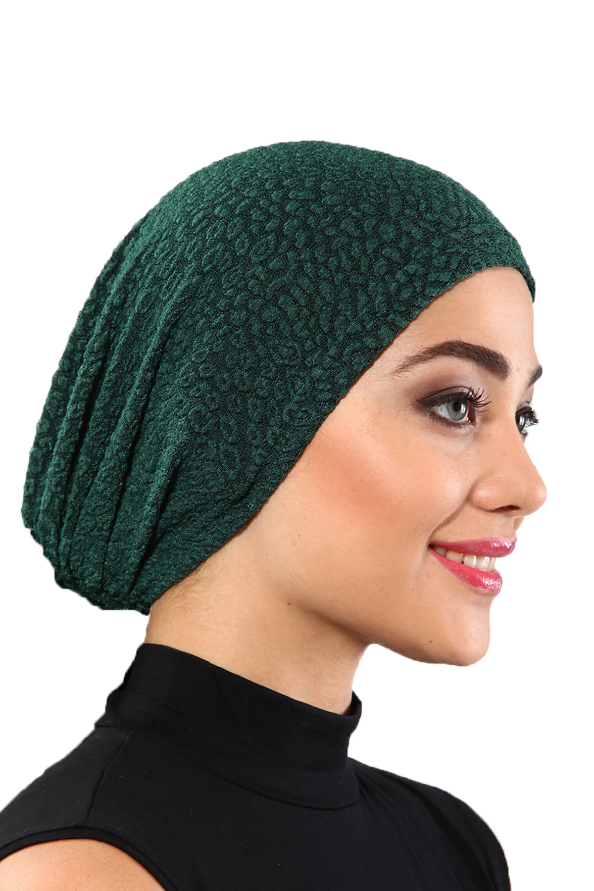 2022 New Fashion Brocade Inner Ready Made Turban Hijab Bonnet Scarf Women Beret Muslim Chemo Ramadan Abaya Veil Instant Jilbab Cancer Cap All Season Pearl Bead Custom Design