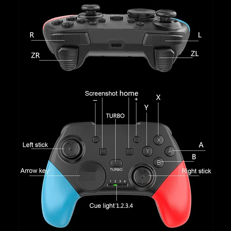 Беспроводной Bluetooth PUBG контроллер геймпад PS4 переключатель игра шутер пусковая