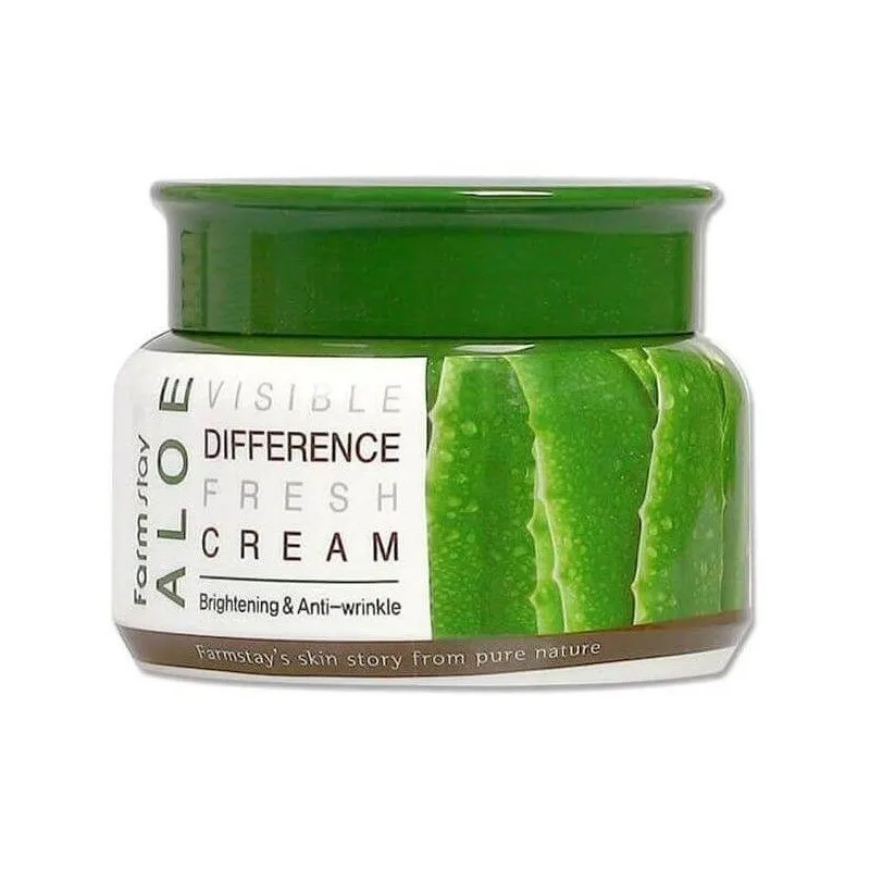 FarmStay Крем с экстрактом алоэ освежающий Aloe Visible Difference Fresh Cream 100г |