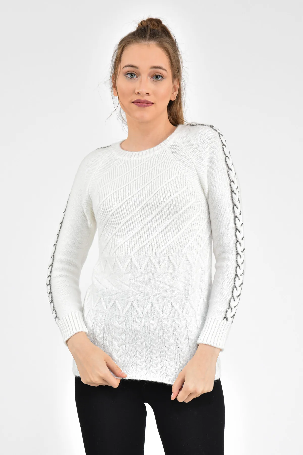 

Winter Clothes Knitted Woman Sweaters Pullovers Spring Autumn Basic Women's jumper Slim women's sweater cheap pull long TRS 20