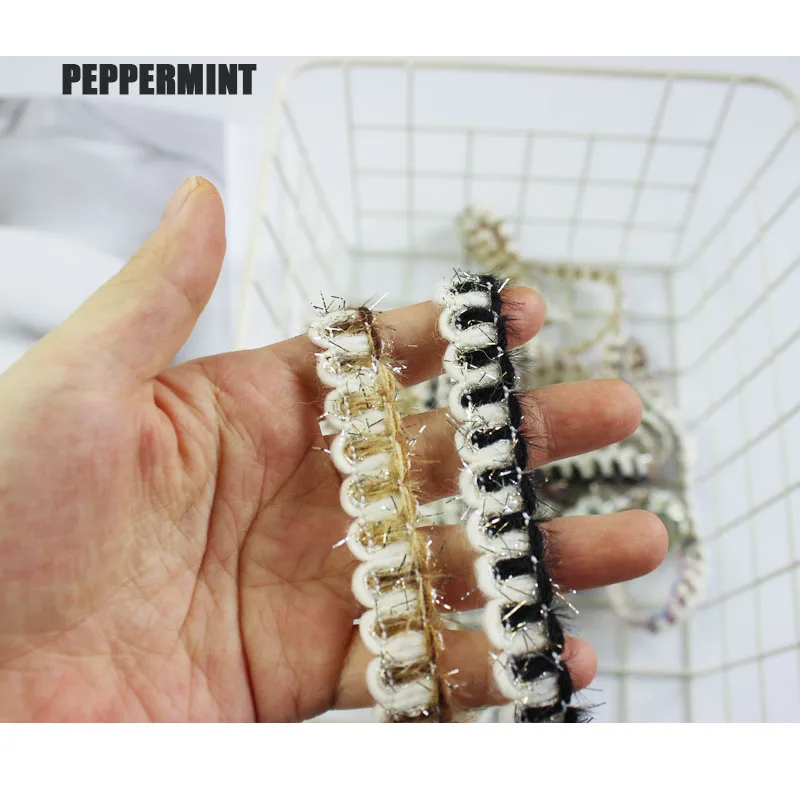 1 ярд 2 см золотая тесьма отделка твидовая веревка кружева золотые тканые Швейные