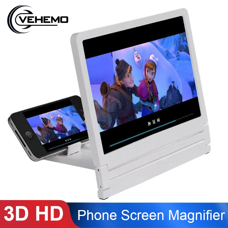 3D HD планшет увеличитель для экрана телефона Универсальный мобильный телефон усилитель легкий смартфон видео усилитель Увеличенный экран