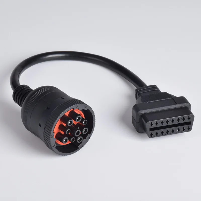3 шт. OBD1 к OBD2 кабель адаптера J939 грузовой 9 контактный разъем для 16