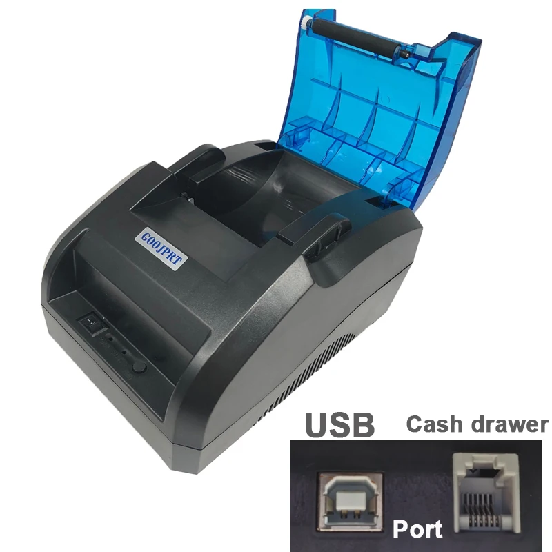 POS принтер Goojprt JP58H 58 мм USB Bluetooth Термопринтер для Android устройств и ПК|Принтеры| |