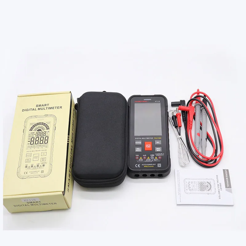 Профессиональный умный мультиметр цифровой HT116 с автоматическим выбором