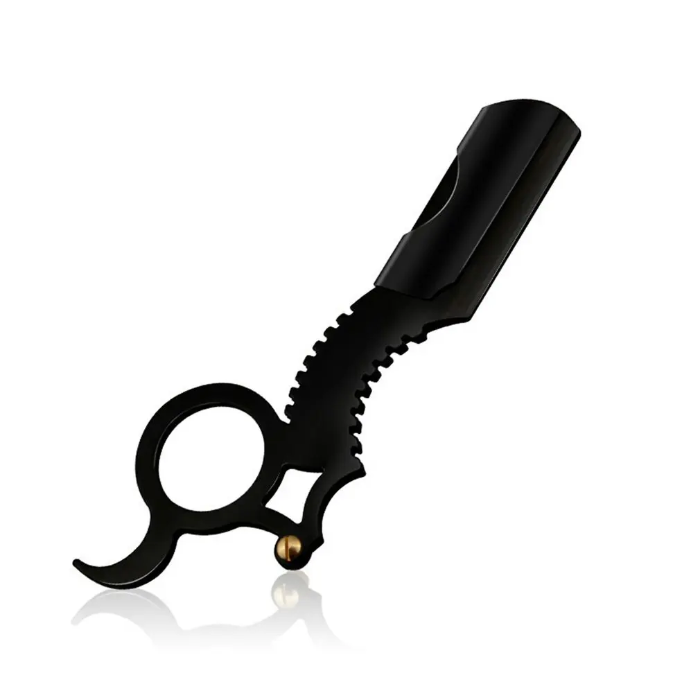 Бритва Парикмахерская с прямыми краями инструмент для стрижки бороды бровей