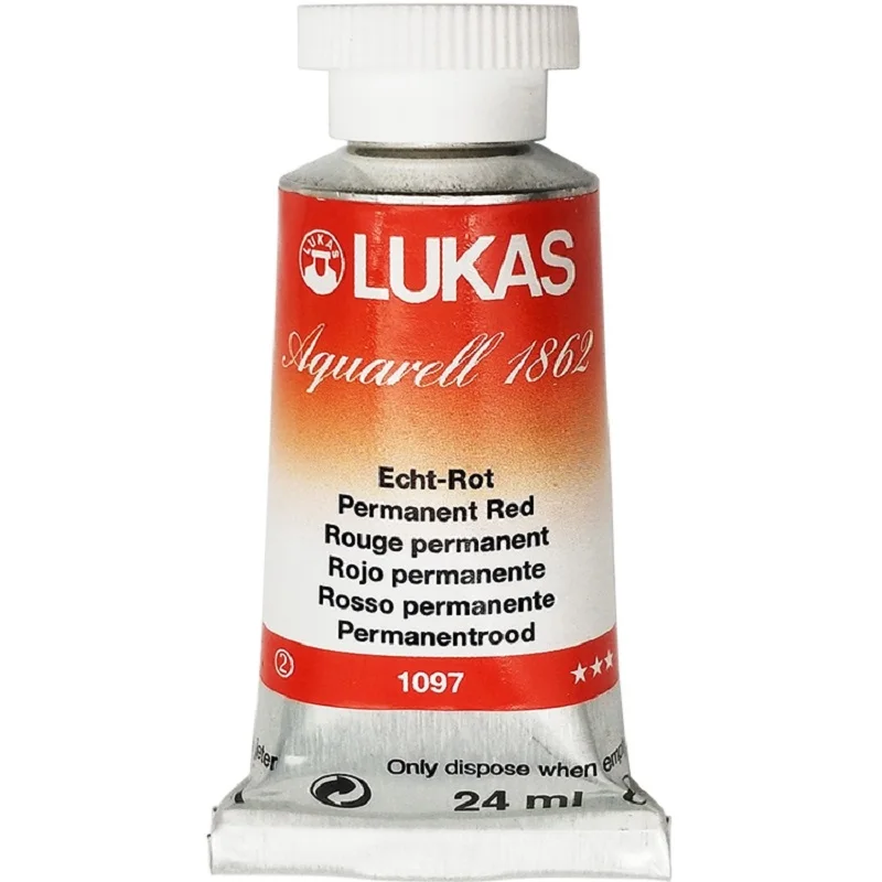 

Imported LUKAS Watercolor Paint 1862 Master Grade 24ml Tube Single Branch Acuarelas Art Supplies for Artist