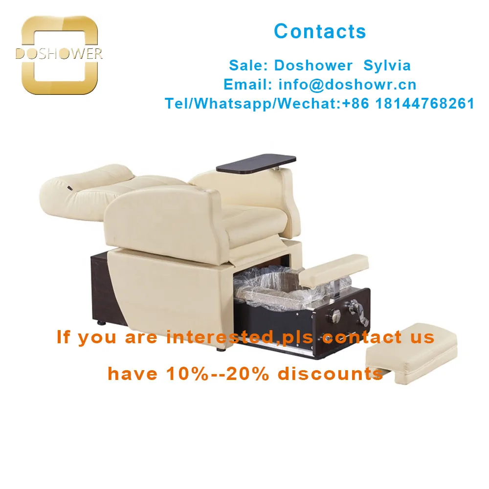 Doshower роскошный салон мебельный гвоздь массажное спа кресло оптом для педикюра