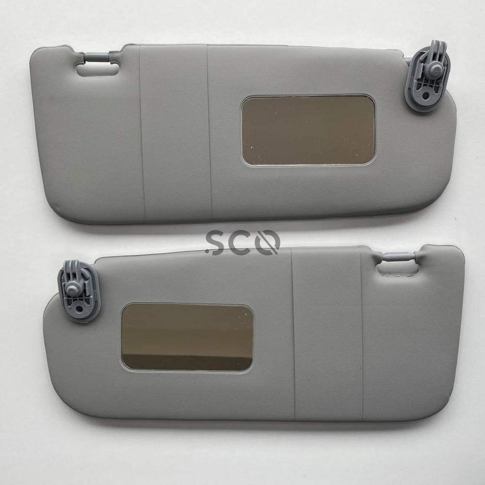 Visiera Parasole Per Hyundai I20 Protezione Solare 2008-2018 Sinistra-Destra 2 Pezzi Specchio Per Il Trucco Incluso Accessorio Interno Per I20 Ricambi