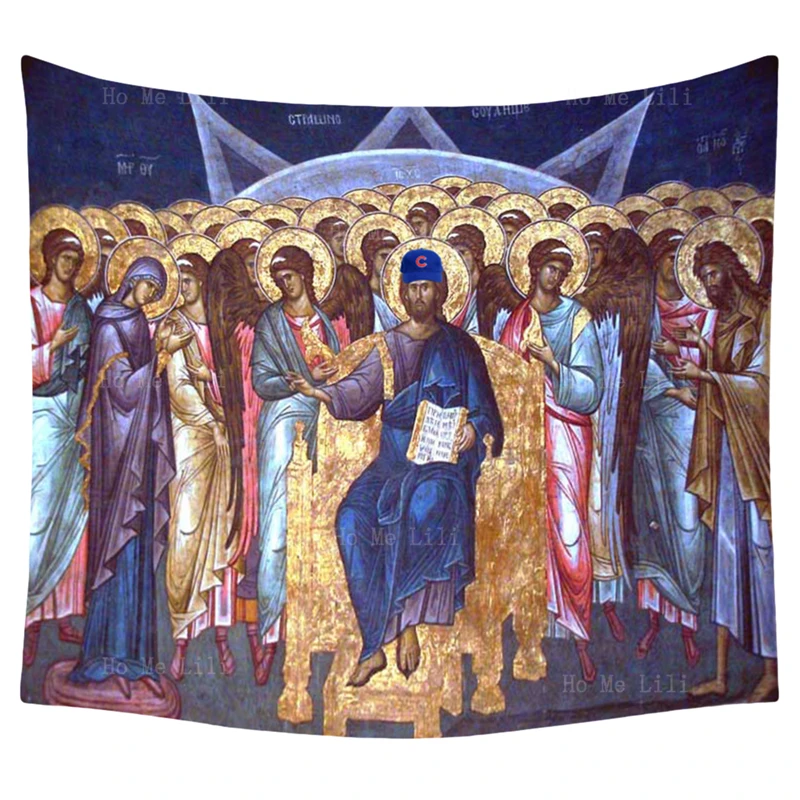 

A Medieval Wedding Catholic 33rd Sunday In Ordinary Time Year B Christian Jesus One Nation Under God Tapestry By Ho Me Lili