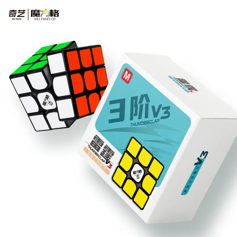 Головоломка Qiyi Thunderclap V3 3x3 м волшебный куб развивающие игрушки идея подарка