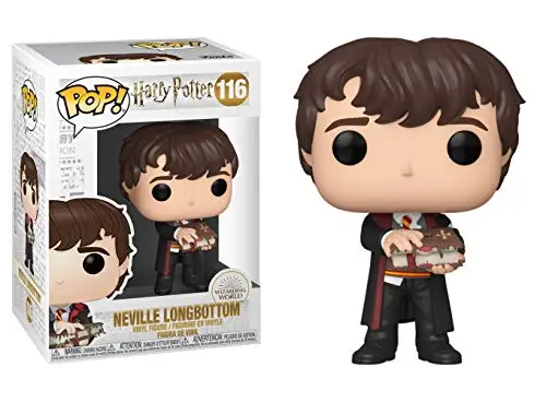 Funko- Pop Гарри Поттер-Невиль w/книга монстров коллекционная фигурка многоцветный