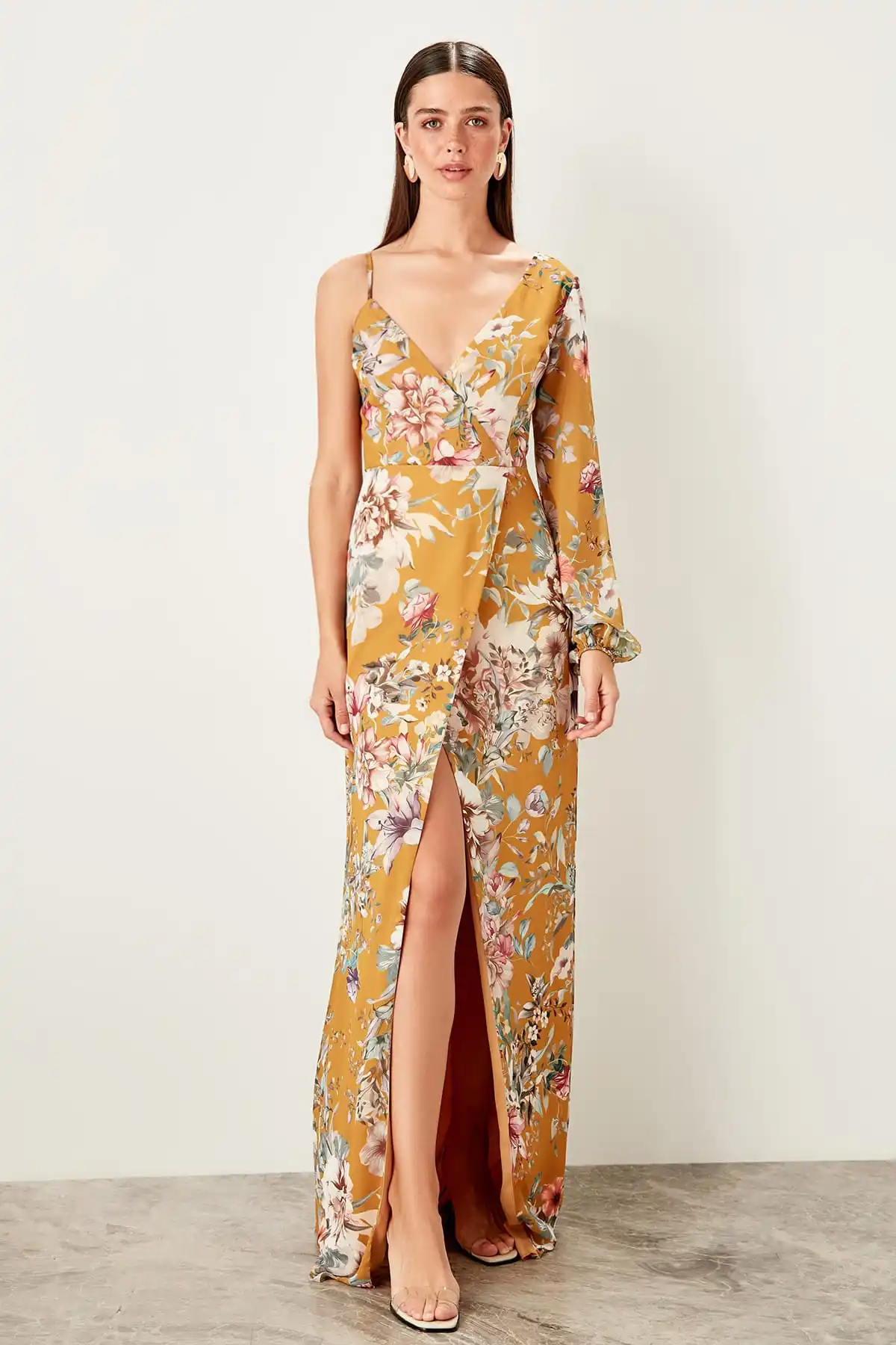 Trendyol УКРАШЕННОЕ ВЕЧЕРНЕЕ ПЛАТЬЕ TPRSS19UT0107|Вечерние платья| |