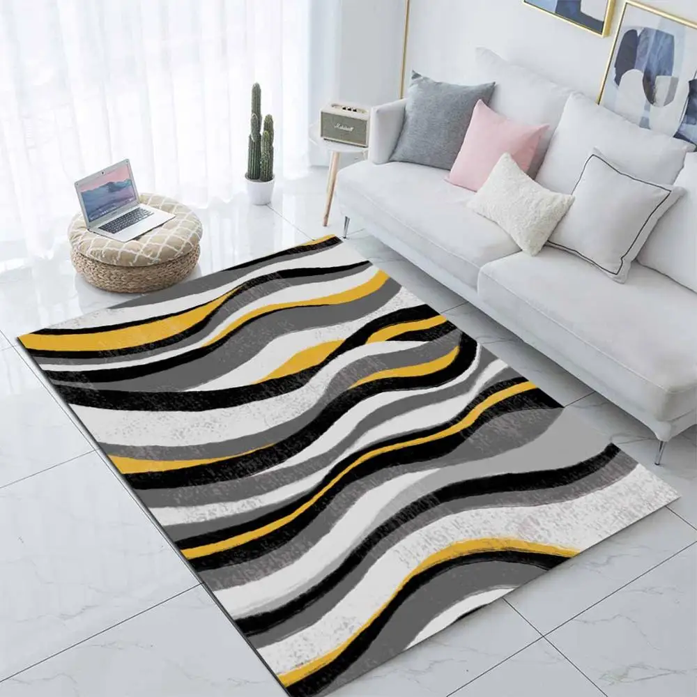 Другое Цвет серый желтый Сезон лето черного цвета с волнами и полосками линий Nordec