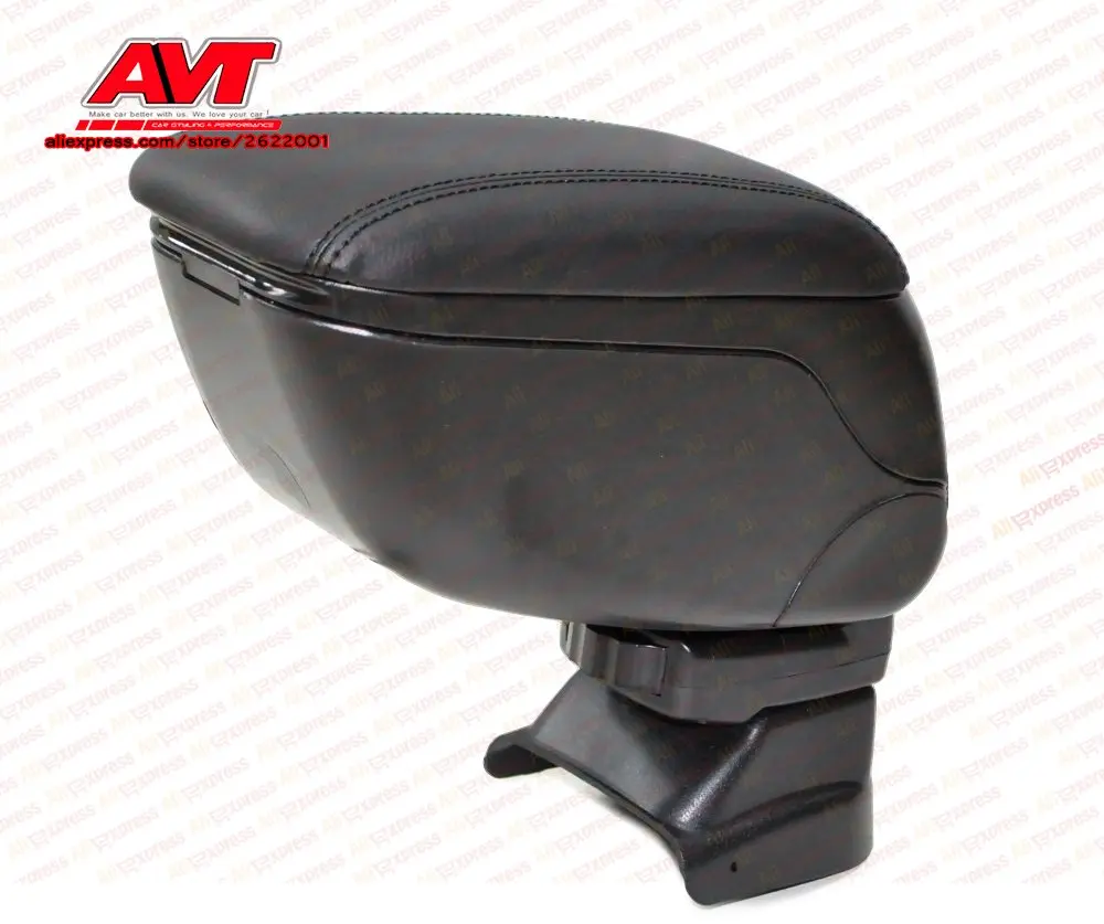 Подлокотник для hyundai Accent 2006-2011 центральная консоль кожаный ящик для хранения ontent box пепельница аксессуары для автомобиля Стайлинг украшения