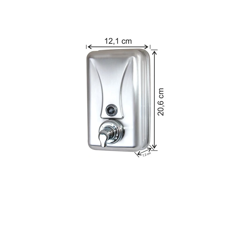 

Foam Soap Apparatus Matte Chrome Stainless 1 liter