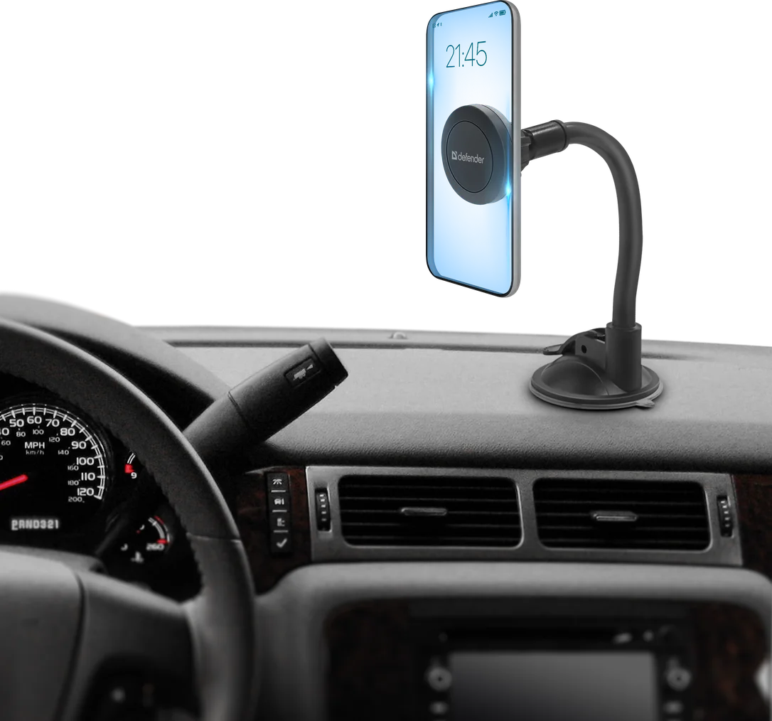 Держатель для телефона автомобильный магнитный Defender CH-118 на панель магнит |