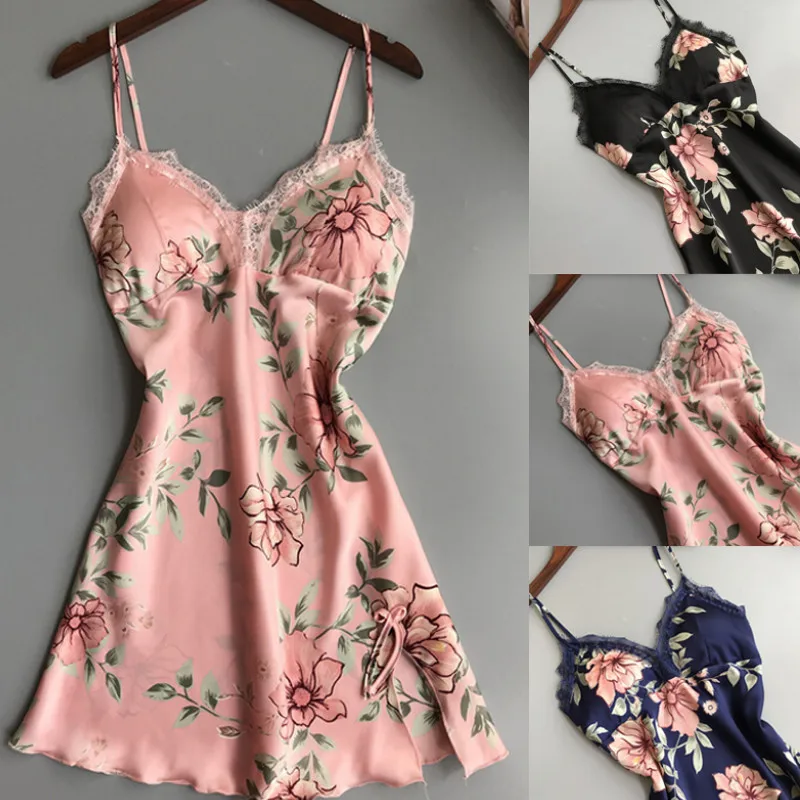 Сексуальное женское кружевное однотонное ночное белье с открытой спиной топы