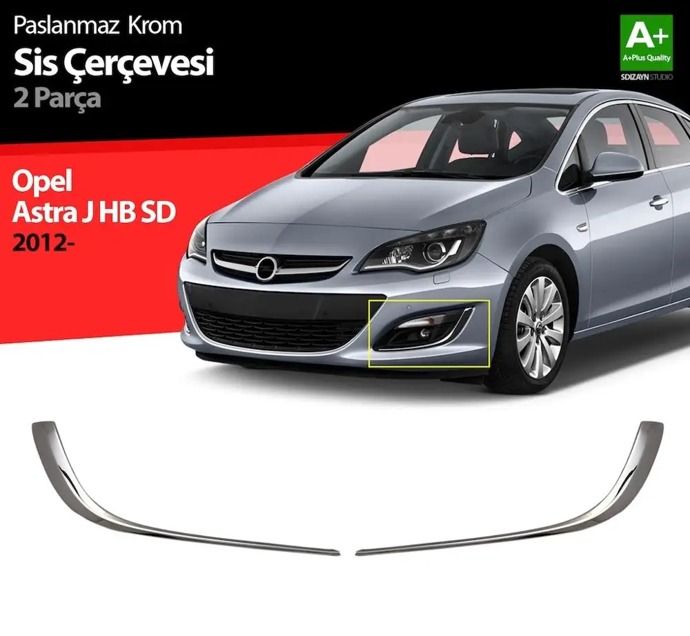 

Хромированная рама противотуманных фар Opel Astra J, 2012, 2013, 2014, 2016, 2015, 2017, 2018, 2019, спортивный автомобильный аксессуар из нержавеющей стали