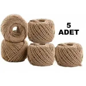 

Jute Rope 500 Gram Straw Rope - Sack Rope - Krnap pi