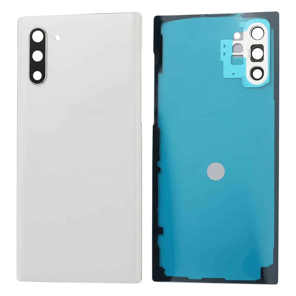 Чехол для Samsung Galaxy Note 10 Plus Задняя стеклянная SM-N975 Замена батарейного отсека SM-N970 -
