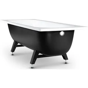 Ванна стальная ВИЗ Reimar 160x70 с ножками белая орхидея (R-64901 / 4607084496512) | Обустройство