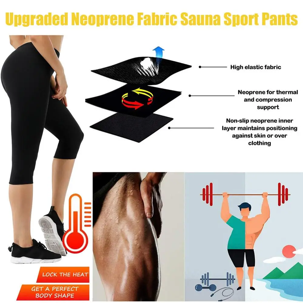 HEXIN Женский формирователь тела сауна штаны неопрен бедра сжигатель жира лучший