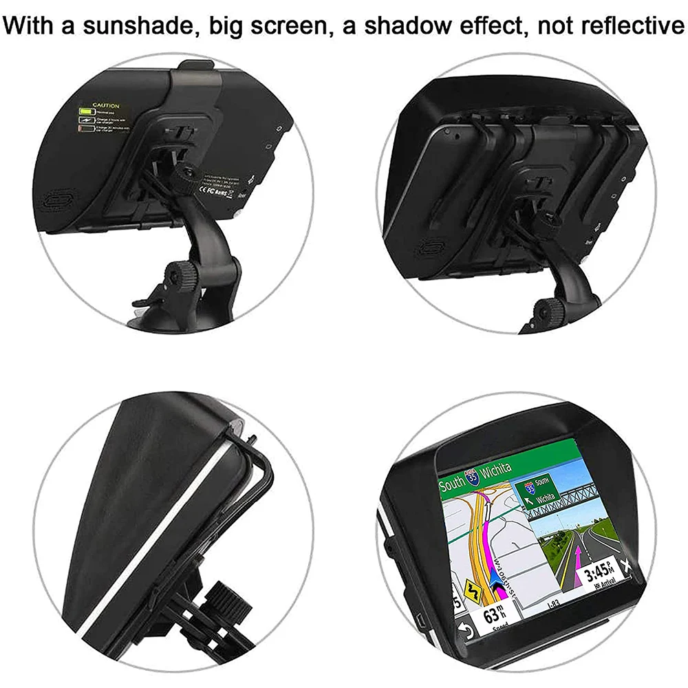 Автомобильная GPS-навигация 7-дюймовый сенсорный экран GPS-навигатор спутниковый