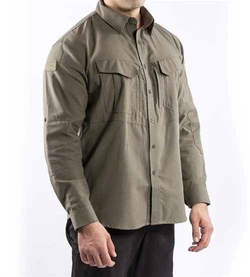 

Outdoor Cycling Tactical Hiking Fishing Shirts Men Long Sleeve Cargo Work Breathable Anti UV Combat Hunting Quick Dry Military