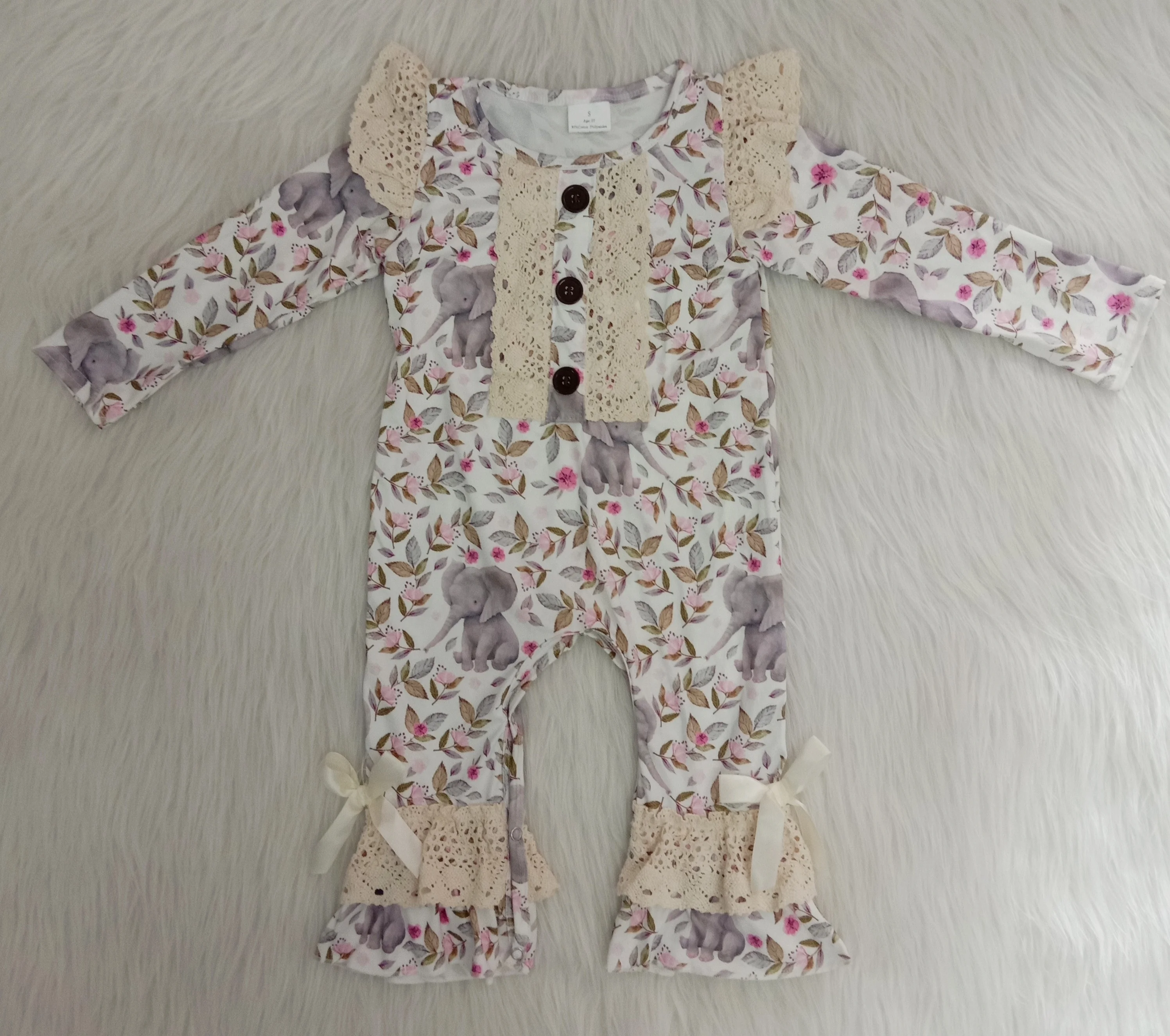 

New Fashion Newborn Toddler Infant Baby Girls Romper Long Sleeve Jumpsuit Playsuit Little Girl Outfits