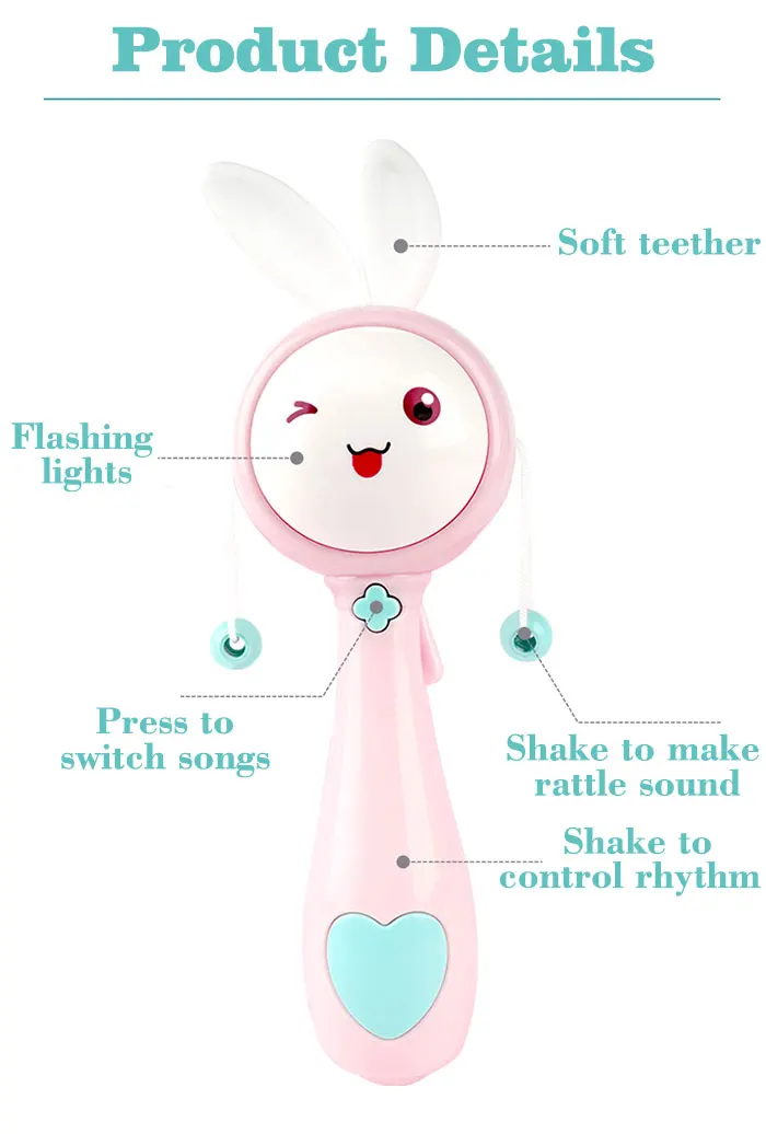 Игрушка Прорезыватель Музыкальный для детей 0 12 месяцев развивающий мобиль