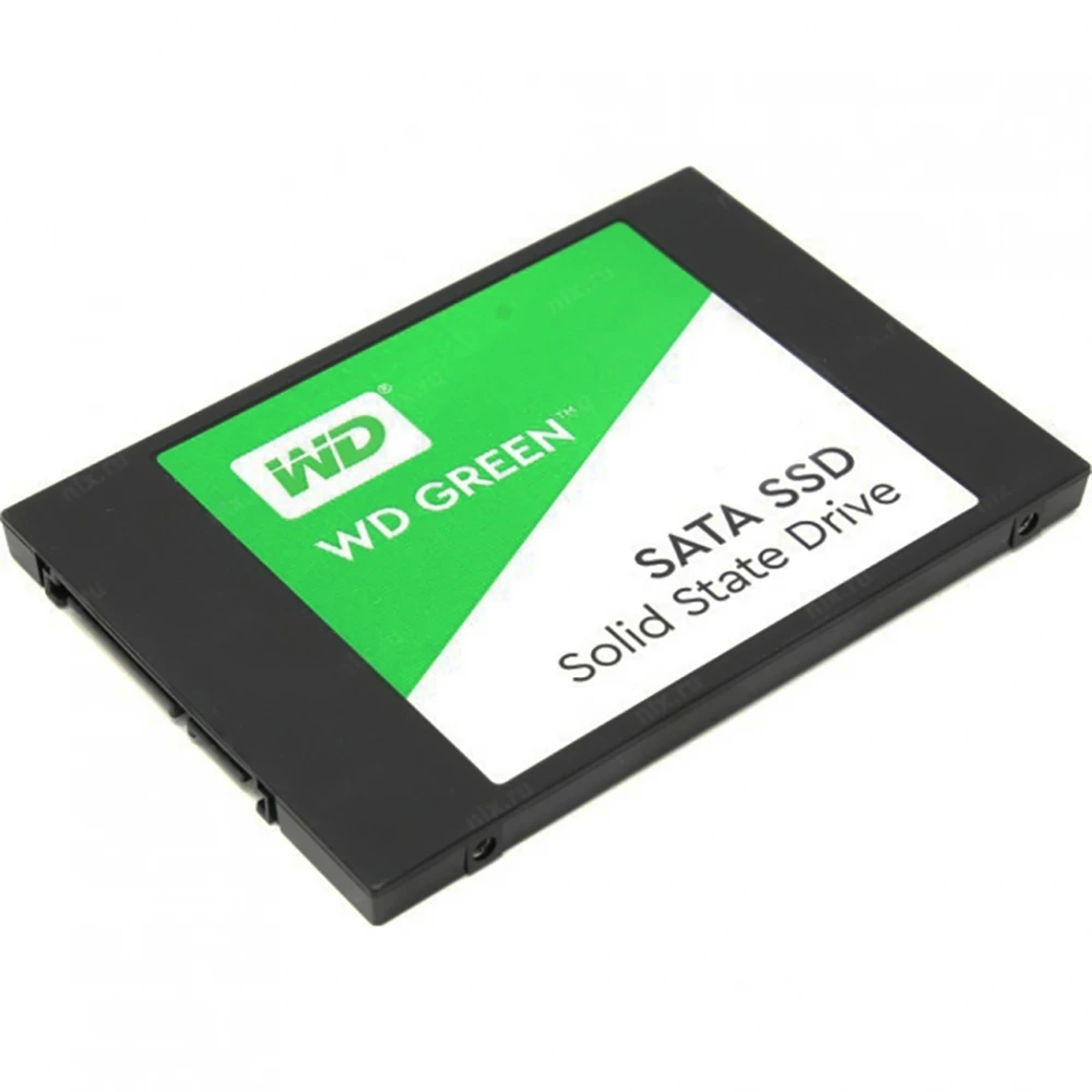 Жесткий диск SSD Western Digital 120 ГБ 3D NAND TLC [WDS120G2G0A]|Внутренние твердотельные накопители