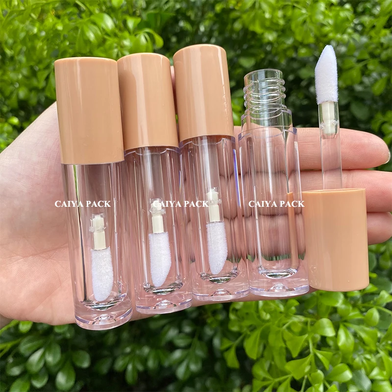Большой пустой блеск для губ CAIYA 5 мл тюбики сделай сам бальзам детская розовая