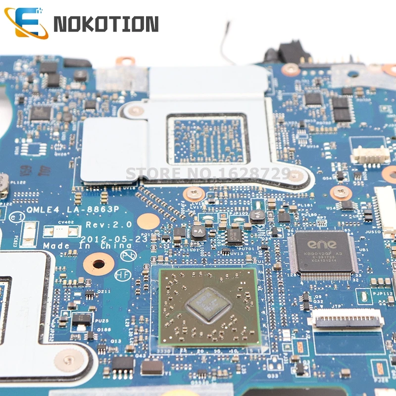 NOKOTION для samsung NP355 NP355C4C NP355V5C Материнская плата ноутбука LA-8863P QMLE4 BA59-03567A BA59-03567B разъем fs1 HD 7600 м GPU