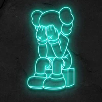 neon sign 10kv for cute carton neon light lamp heavy thoughts japanese wall sign beer pub aesthetic room decor wall decor light