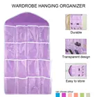 Складной шкаф с 16 отделениями, подвесные сумки, контейнер для одежды, нижнего белья, бюстгальтеров, носков, галстуков, сумка для хранения обуви, Прямая поставка