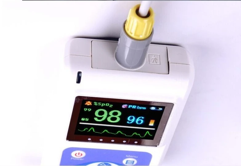 Neonatal Pulse Oximeter With Newborn SpO2 Infant Monitor Alarm Saturometro Pediatric Baby Oximetro De Pulso CMS60D |