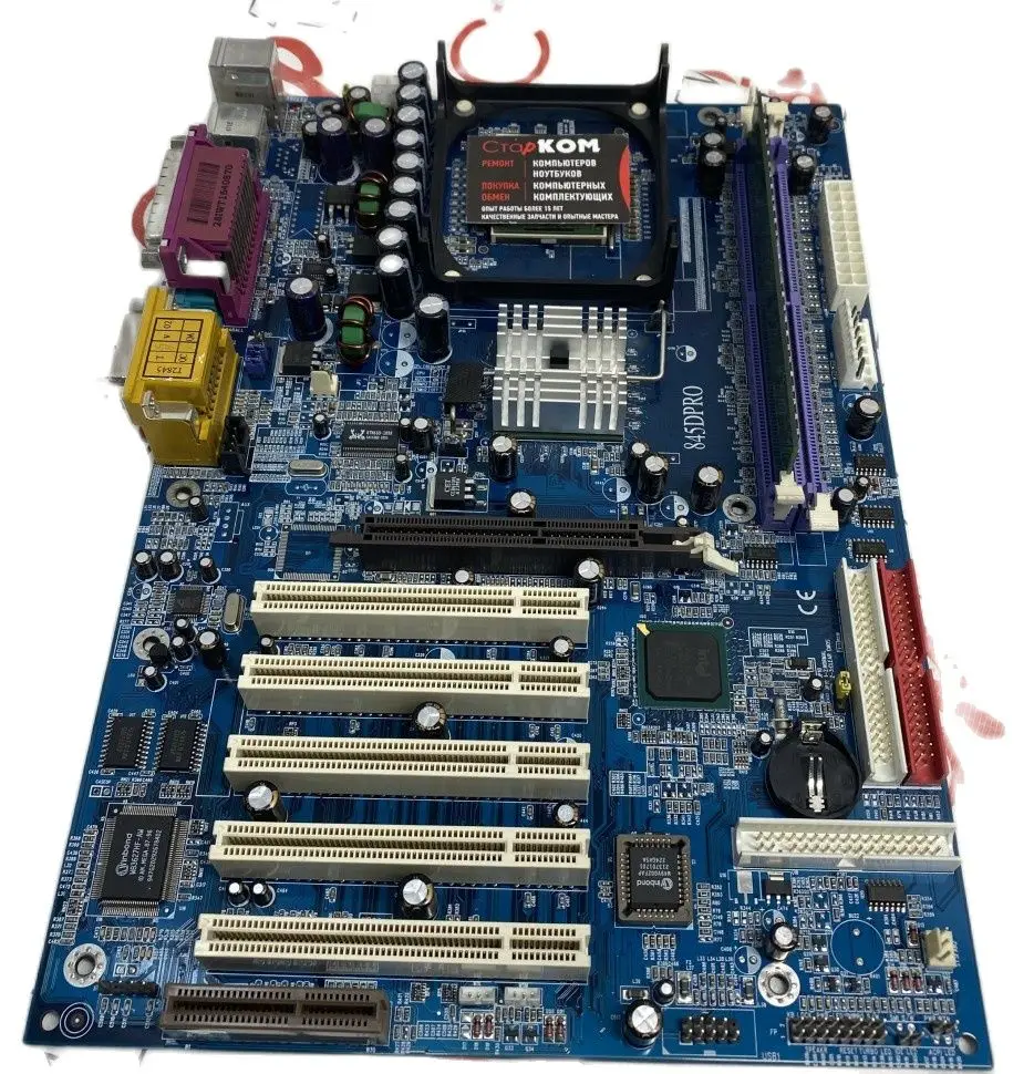 Материнская плата Jetway 845DPRO Socket 478 Asus Aser MsI ASRock Fujitsu Siemens GIGABYTE ECS Elitegroup INTEL EPoX Chaintech LUCKY STAR Foxconn