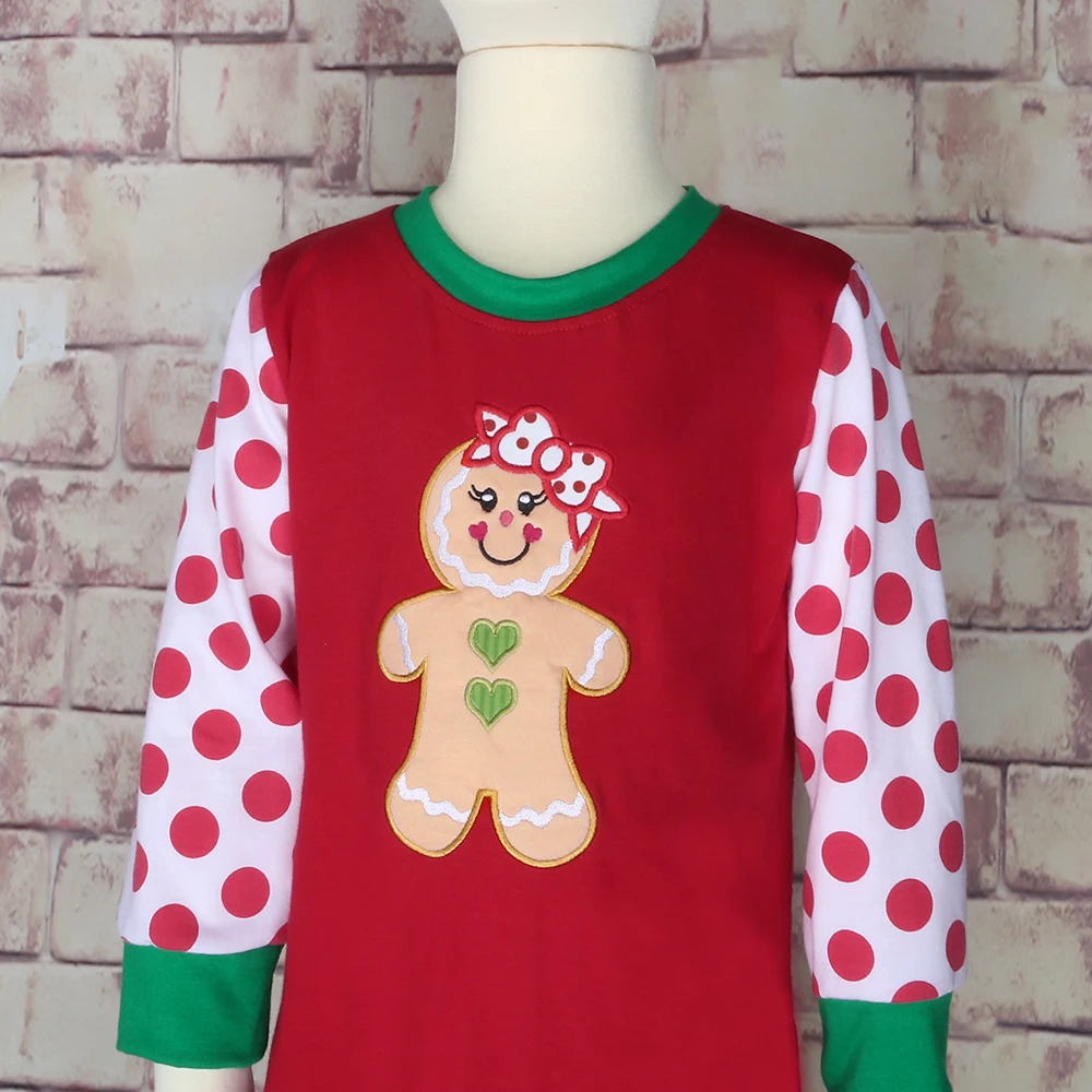 CONICE/комплект одежды для девочек Пряничная пижама в полоску Хлопковая Изысканная