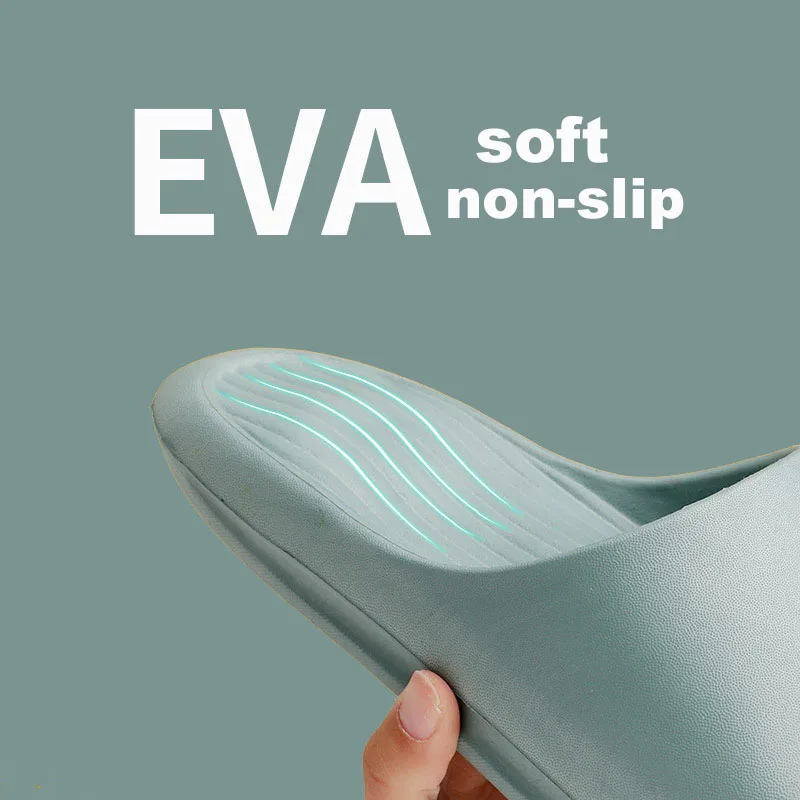 

Summer New Fashion Men Women Thick Platform Super Soft Vintage Anti-slip Home Slippers High Quality Outdoor Beach Eva Flip Flop