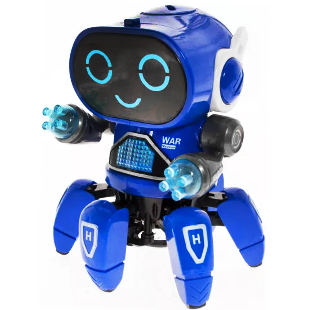 Interactive Toy dancing robot with bright illumination hero zr142 toy smart for children kids car developing game | Игрушки и хобби